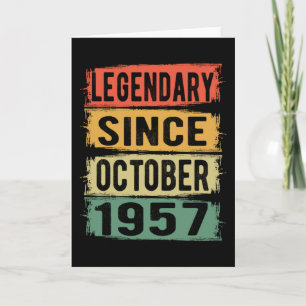 Geboortedatum: oktober 1957 kaart