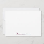 Geboortedatum - Prinses 2 Aankondiging (Achterkant)