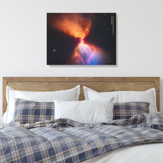 Geboortedatum: Star, James Webb Space Telescope 20 Canvas Afdruk (Insitu (Slaapkamer))