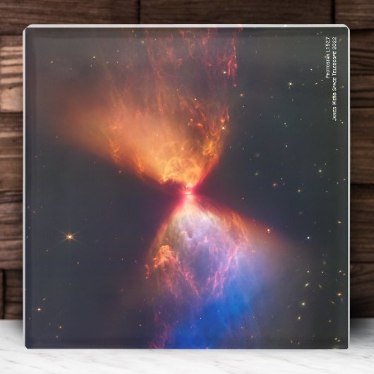 Geboortedatum: Star, James Webb Space Telescope 20 Glazen Onderzetter