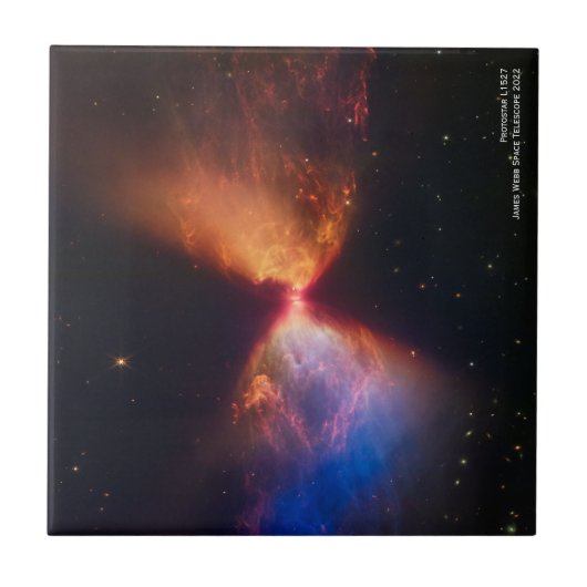 Geboortedatum: Star, James Webb Space Telescope 20 Tegeltje (Voorkant)