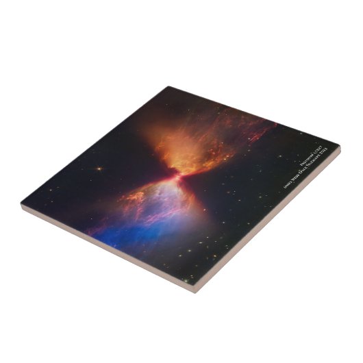 Geboortedatum: Star, James Webb Space Telescope 20 Tegeltje (Zijkant)