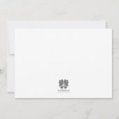 Geboortedatum: Sweet Baby Girl Aankondiging (Achterkant)