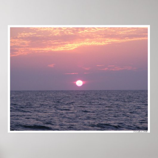 Geboortedatum van de dag poster (Voorkant)