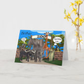 Geboortedatum voor Wenskaarten van Broeder Kaart (Gele Bloem)