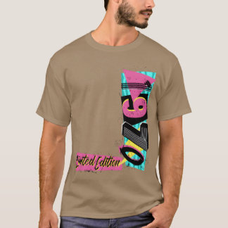 Geboortejaar 1970 verjaardag 80s 90s Limited Editi T-shirt