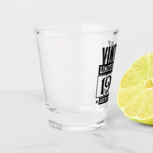 Geboortejaar 1971 - Geavanceerd Shot Glas (Links)