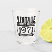 Geboortejaar 1971 - Geavanceerd Shot Glas (Voorkant)