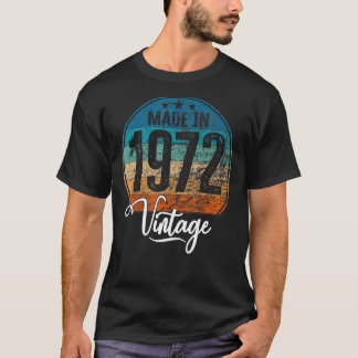  geboortejaar 1972 verjaardagsjaar t-shirt