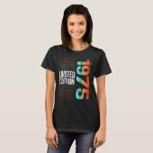  geboortejaar 1975 t-shirt (Voorkant volledig)
