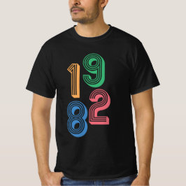 Geboortejaar - 1982 - 40ste verjaardag T-Shirt