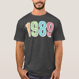 GEBOORTEJAAR 1989 T-SHIRT
