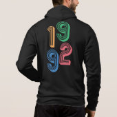 Geboortejaar - 1992 - 30e verjaardag hoodie (Achterkant)