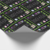 Geboortejaar 2001: Trivia Cadeaupapier (Hoek)