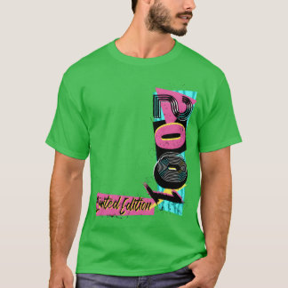 Geboortejaar 2001 Verjaardag 80s 90s Limited Editi T-shirt