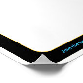 Geboortejaar 2012 Poster - blanco (Hoek)