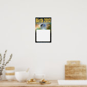 Geboortejaar 2012 Poster - blanco (Keuken)