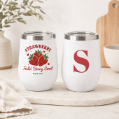 Geboortejaar en Monogram Berry Sweet