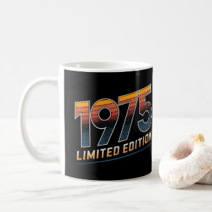 Geboortejaar Limited Edition 1975 Koffiemok