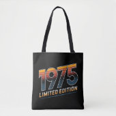 Geboortejaar Limited Edition 1975 Tote Bag (Voorkant)