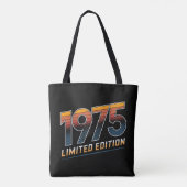 Geboortejaar Limited Edition 1975 Tote Bag (Achterkant)