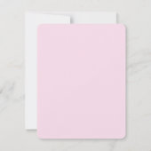 Geboortejaar - Meisje Aankondiging (Achterkant)