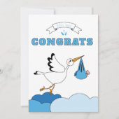 Geboortekaart voor baby aankondiging (Voorkant)