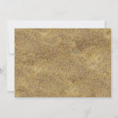 Geboortekaartje Elegante Bloemen Aankondiging (Achterkant)