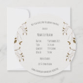 Geboortekaartje (rond) - Giraf Kaart (Achterkant)