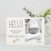 Geboortekaartje voor babys met boerderijdiertjes kaart (Staand voorkant)