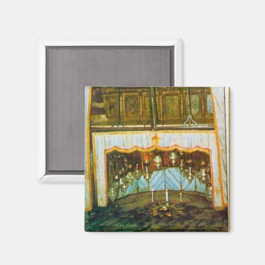 Geboortekerk, Bethlehem Magneet (Voorkant / Achterkant)