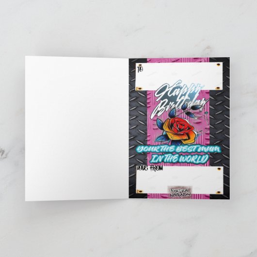 Geboortekkaart Kaart (Binnen)