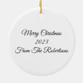 Geboortekring Ornament (Achterkant)