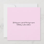 Geboortemaand Bloem AUGUSTUS Christelijk Verjaarda Kaart (Achterkant)