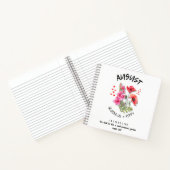 Geboortemaand Bloem AUGUSTUS Christelijk Verjaarda Notitieboek (Binnen)