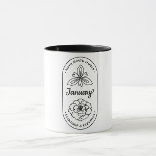 Geboortemaand bloem Januari Anjer Mok