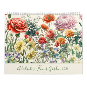Geboortemaand bloem kalender