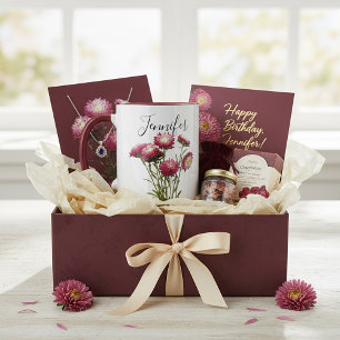 Geboortemaand bloem-september gepersonaliseerde mo mok