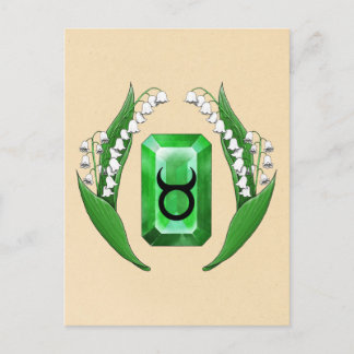 Geboortemaand mei Stier Briefkaart