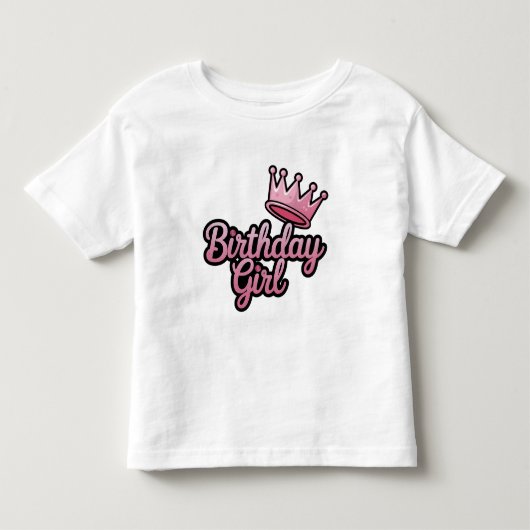 Geboortemeisjesteken Kinder Shirts (Voorkant)