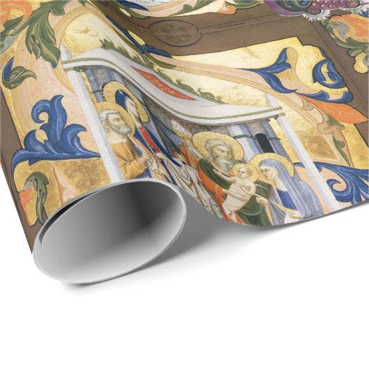 GEBOORTEMONOGRAM PERKAMENT CADEAUPAPIER (Rol Hoek)