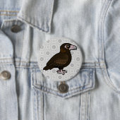 Geboortende arend ronde button 7,6 cm (In situ)