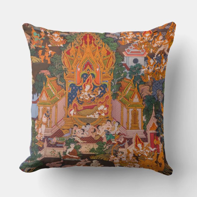 Geboorteplaats Boeddha Kussen (Voorkant)