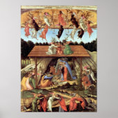 Geboorteplaats: Botticelli, kerstnativiteit Poster (Voorkant)