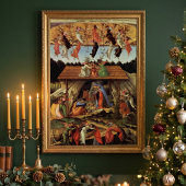 Geboorteplaats: Botticelli, kerstnativiteit Poster