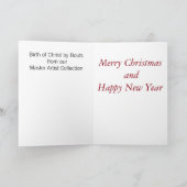 Geboorteplaats: Bouts Feestdagen Kaart (Binnen)