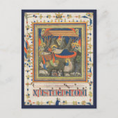 Geboorteplaats C.1340 | Blue Beach Song™-Briefkaar Briefkaart (Voorkant)