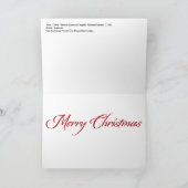 Geboorteplaats - Cappello Palatino Feestdagen Kaart (Binnen)