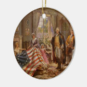 Geboorteplaats: Edward Moran (1917) Keramisch Ornament (Links)