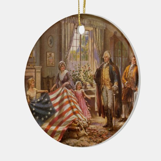 Geboorteplaats: Edward Moran (1917) Keramisch Ornament (Links)